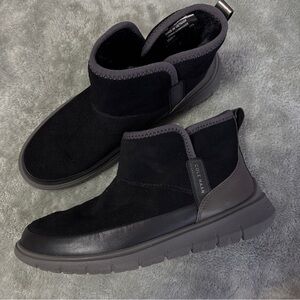 Cole Haan women’s Black and Dark Gray Boots